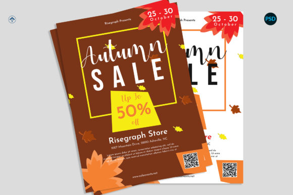 Autumn Sale Flyer V1 - Minimalist Design for Maximum Impact