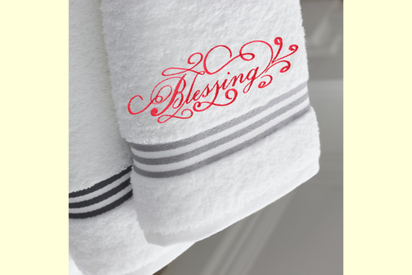 Bringing Warmth to Your Sewing Projects with Blessing Decorative Lettering