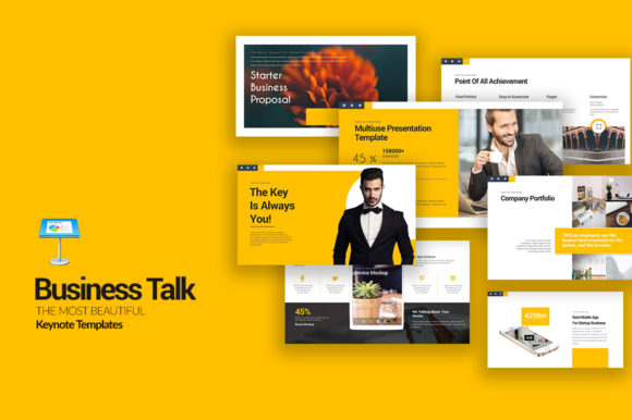 Business Talk Keynote Templates: Streamlining Professional Presentations