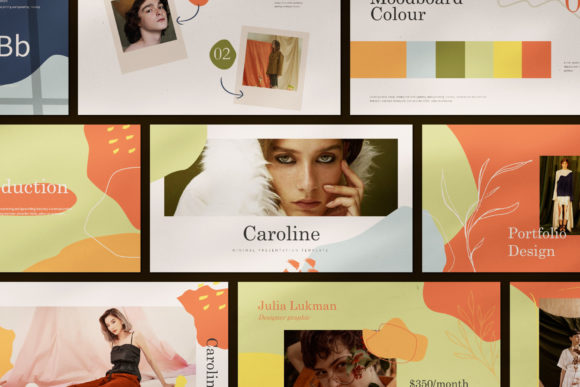 Caroline Keynote Template: A Modern Solution for Professional Presentations