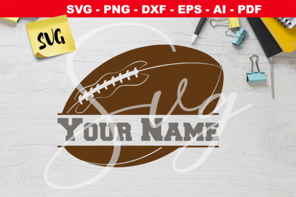 Football Name Frame: A Versatile Design Tool for Instant Digital Use