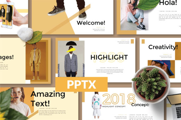 Highlight Powerpoint Template: A Modern Tool for Professional Product Presentations