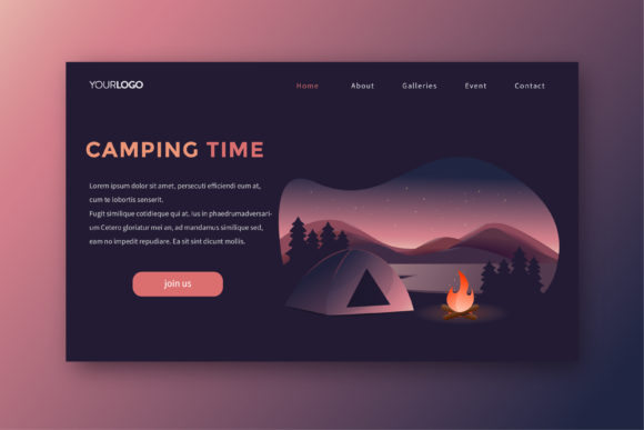 How to Choose the Best Camping Landing Page Design for Your Outdoor Adventure Business