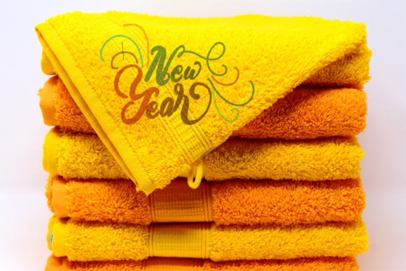 New Years Lettering for Stunning Embroidery