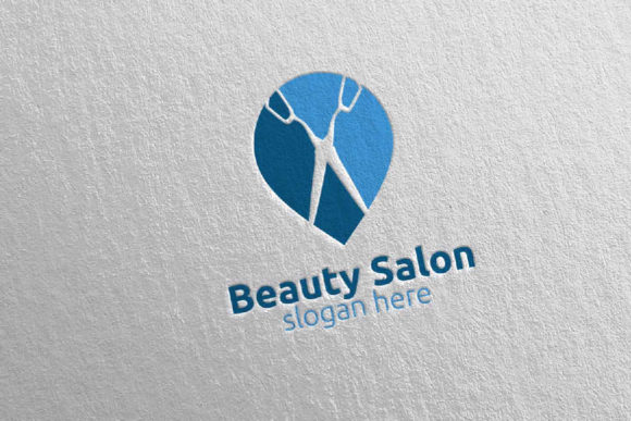 Pin Beauty Salon Logo 29: A Professional Design Asset for Beauty Professionals
