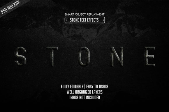 Stone Text Effect Template: A Powerful Tool for Creative Promotion
