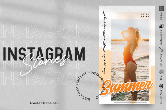 Summer Instagram Template for Business Stories