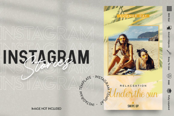 Summer Stories Instagram Template: Streamlining Your Business Promotion Workflow